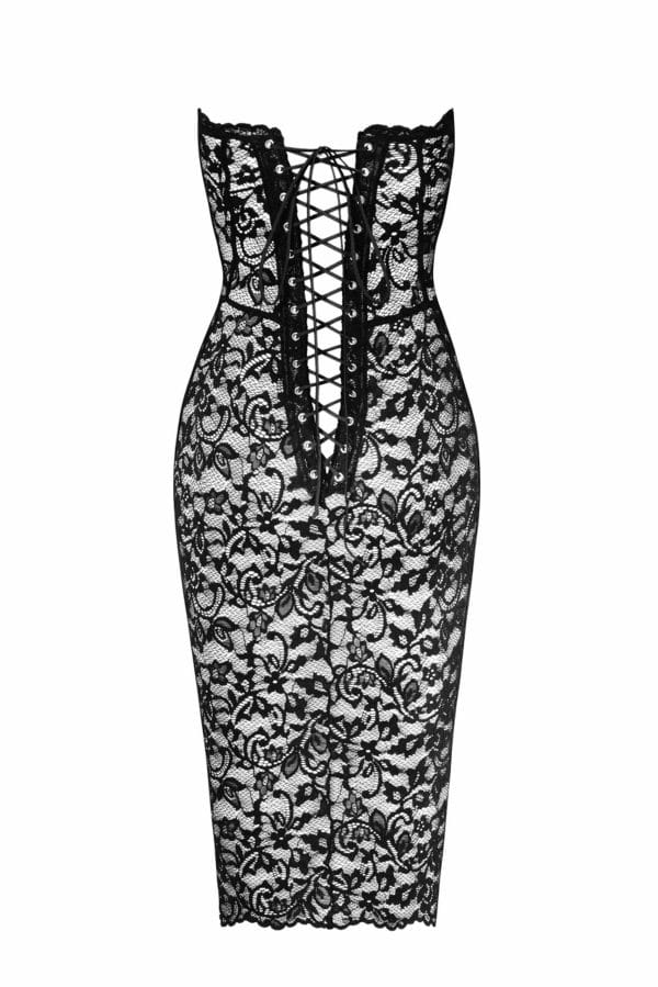 Catalyst lace up midi dress - Image 10