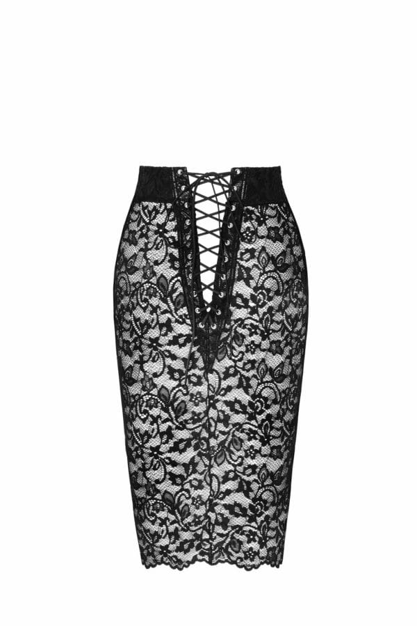 Ambivalence lace up midi skirt - Image 9