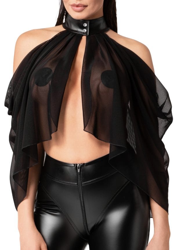 Opium Bolero – Sheer Seduction, Effortless Edge - Image 3