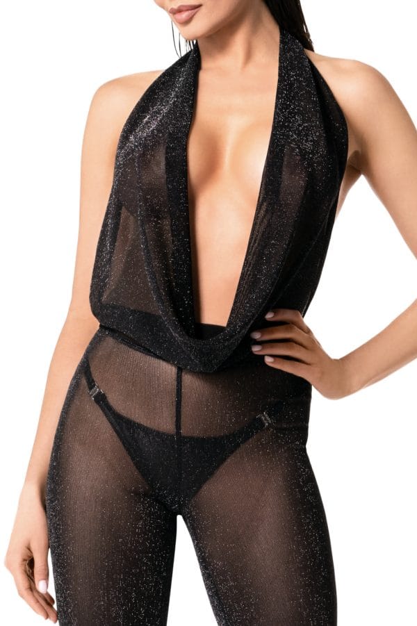 Luminara Overall – Sheer Sparkle, Bold Allure - Image 4